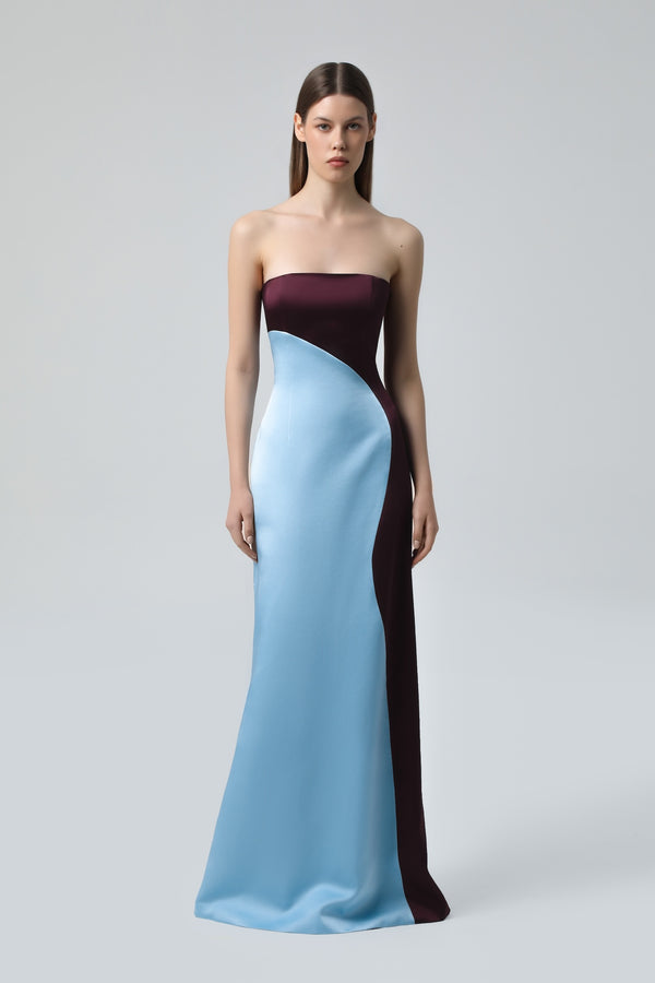 Two-Toned Maxi Dress