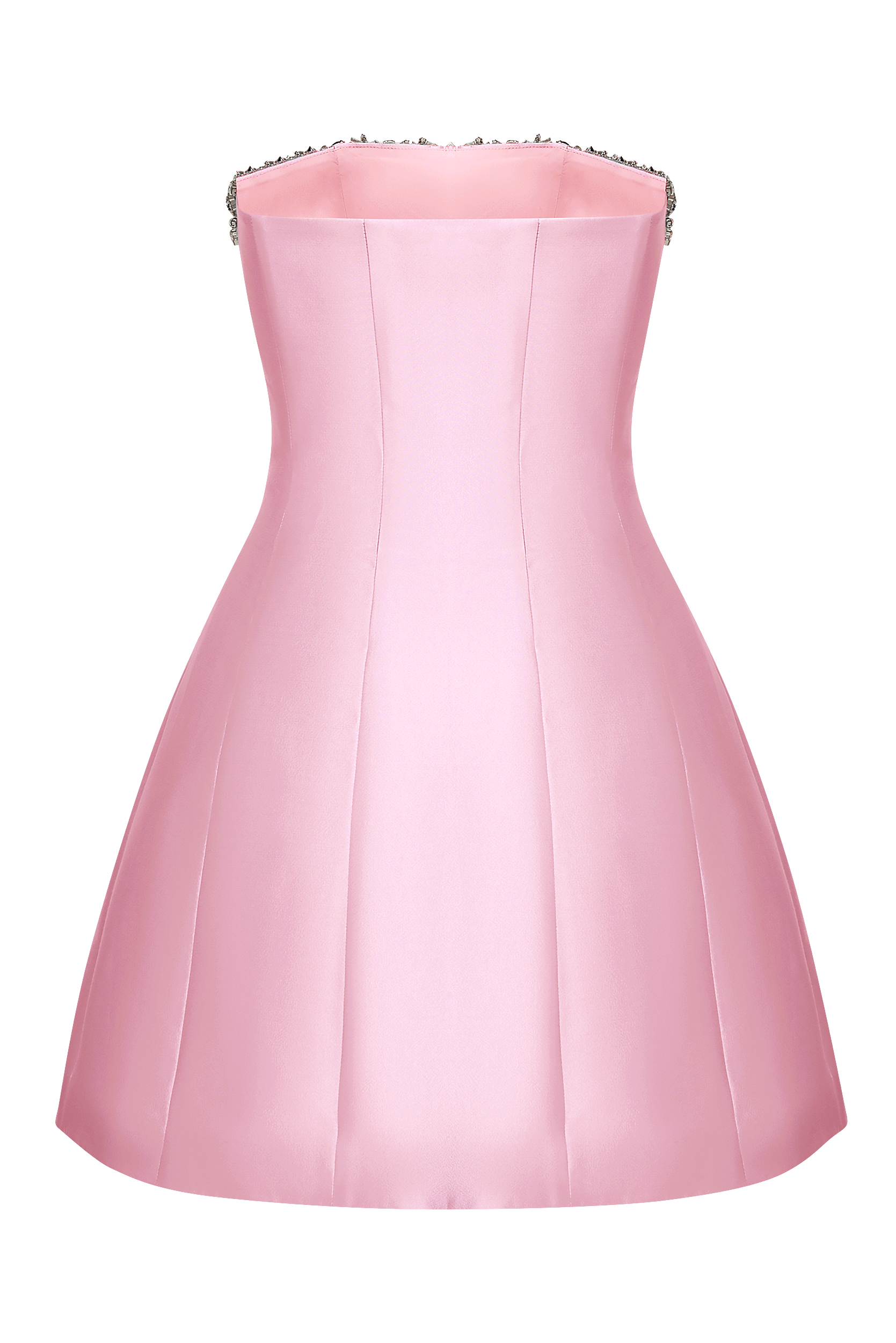 Crystal Embellished Strapless Mini Dress – NDS the label Crystal Embellished Strapless Mini Dress – NDS the label