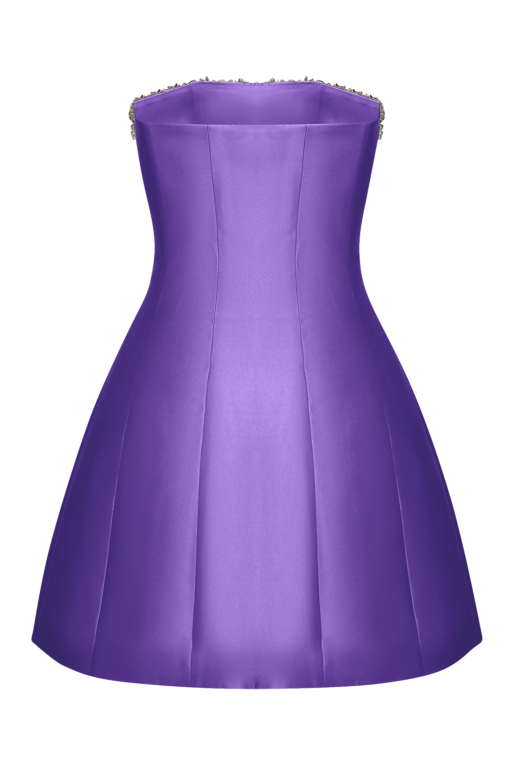 Crystal Embellished Strapless Mini Dress – NDS the label Crystal Embellished Strapless Mini Dress – NDS the label